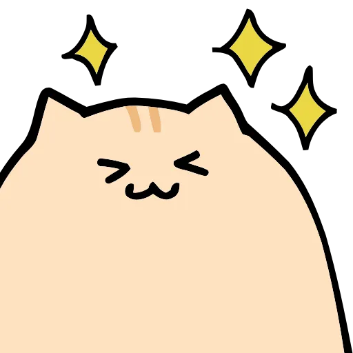 Стикер 44 Chubby & Fluffy