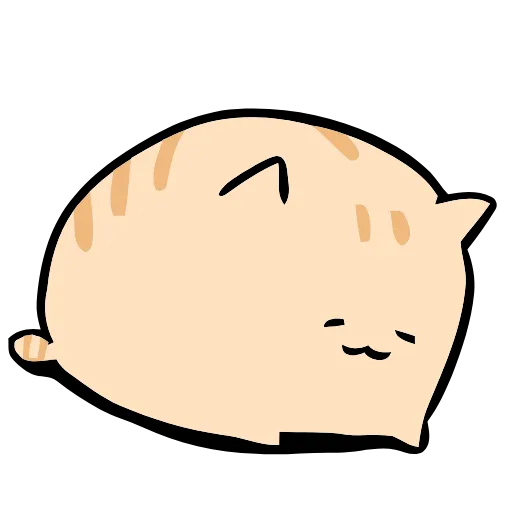 Стикер 27 Chubby & Fluffy