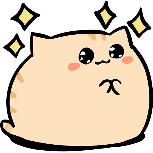 Стикер 4 Chubby & Fluffy