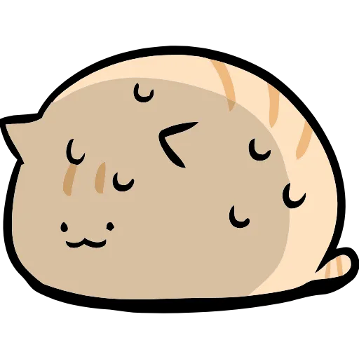 Стикер 13 Chubby & Fluffy