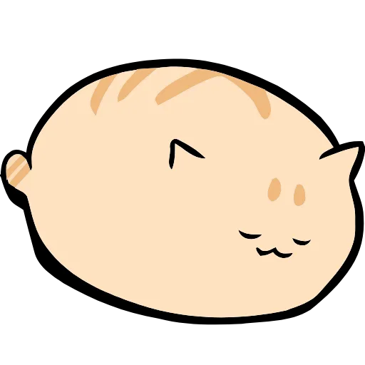 Стикер 45 Chubby & Fluffy