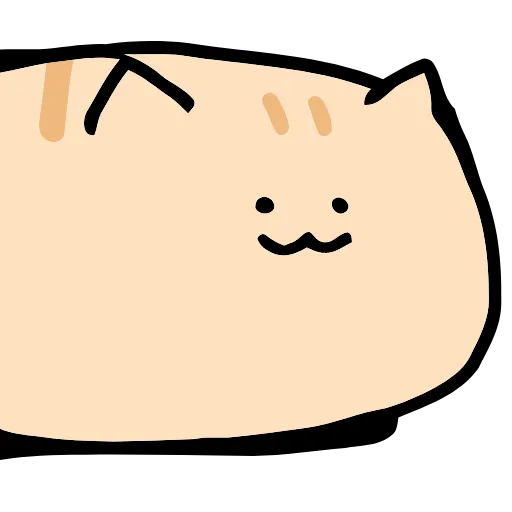 Стикер 52 Chubby & Fluffy