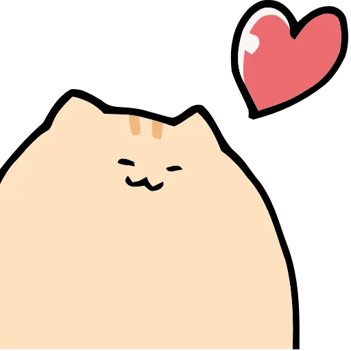 Стикер 37 Chubby & Fluffy