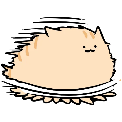 Стикер 23 Chubby & Fluffy