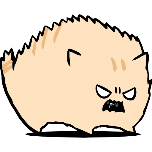 Стикер 6 Chubby & Fluffy