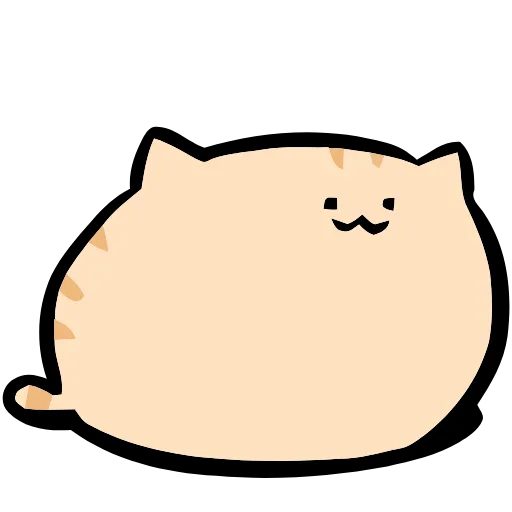 Стикер 21 Chubby & Fluffy