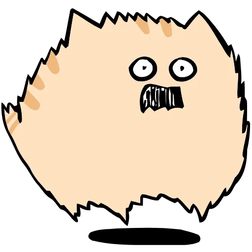 Стикер 8 Chubby & Fluffy