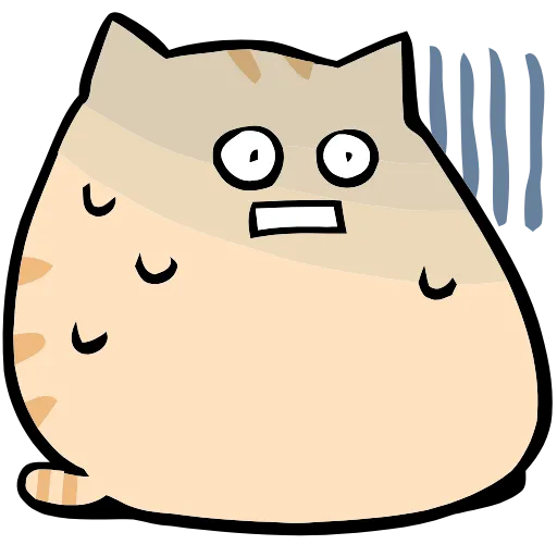 Стикер 14 Chubby & Fluffy