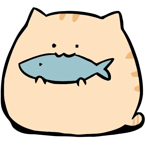 Стикер 2 Chubby & Fluffy