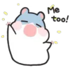 Стикер 28 Hamster