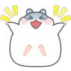 Стикер 11 Hamster