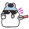 Стикер 47 Hamster