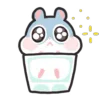 Стикер 25 Hamster