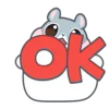Стикер 18 Hamster