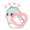 ❤️ Эмодзи «Hamster» для Telegram
