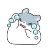 Стикер 17 Hamster