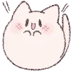 Стикер 8 Fluffy Cat