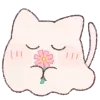 Стикер 58 Fluffy Cat