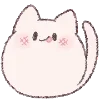 Стикер 4 Fluffy Cat