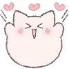 Стикер 14 Fluffy Cat