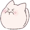 Стикер 9 Fluffy Cat