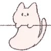 Стикер 22 Fluffy Cat