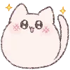 Стикер 3 Fluffy Cat