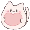 Стикер 13 Fluffy Cat
