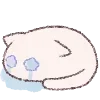 Стикер 33 Fluffy Cat