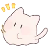 Стикер 45 Fluffy Cat