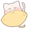 Стикер 54 Fluffy Cat