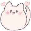 Стикер 12 Fluffy Cat