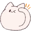 Стикер 7 Fluffy Cat