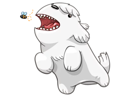 🐾 Стикер «Чудик» для Telegram