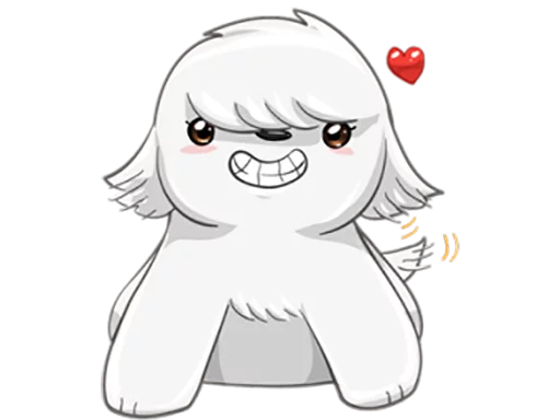 ❤ Стикер «Чудик» для Telegram
