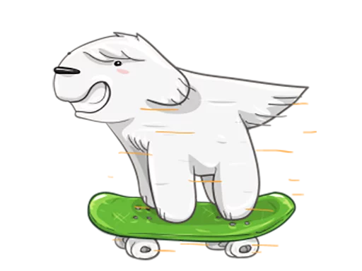 🏂 Стикер «Чудик» для Telegram