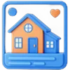 🏡 Эмодзи «Недвижимость - эмодзи для оформления» для Telegram