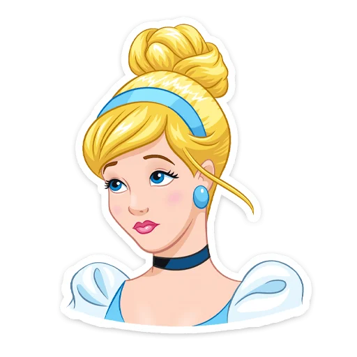🙄 Стикер «Cinderella and Lucifer» для Telegram