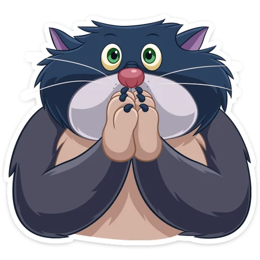 🙏 Стикер «Cinderella and Lucifer» для Telegram