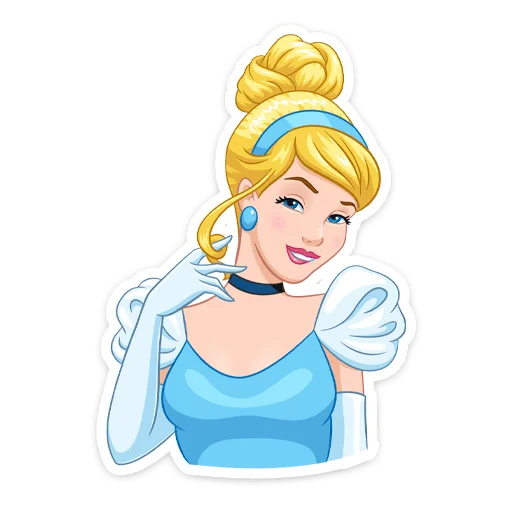 😏 Стикер «Cinderella and Lucifer» для Telegram