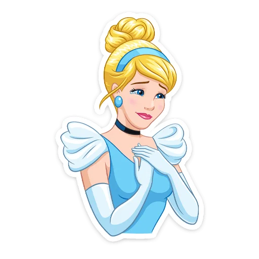 🤗 Стикер «Cinderella and Lucifer» для Telegram