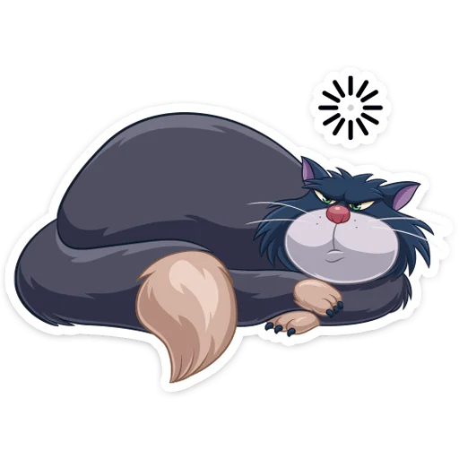 😒 Стикер «Cinderella and Lucifer» для Telegram