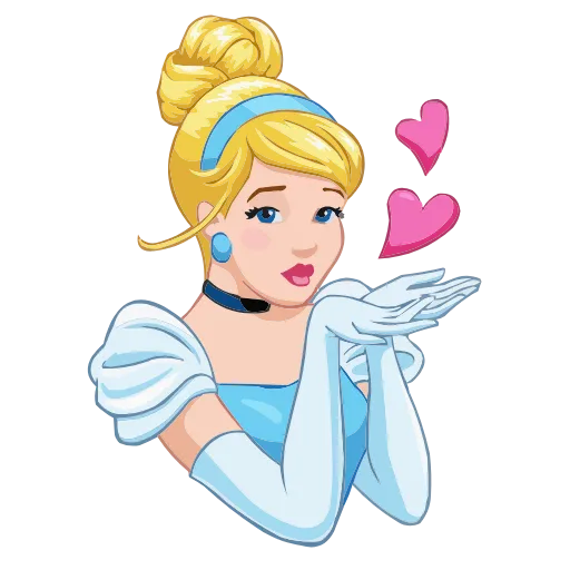 Стикер 12 Cinderella & Lucifer HD