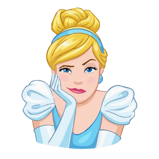 Стикер 26 Cinderella & Lucifer HD