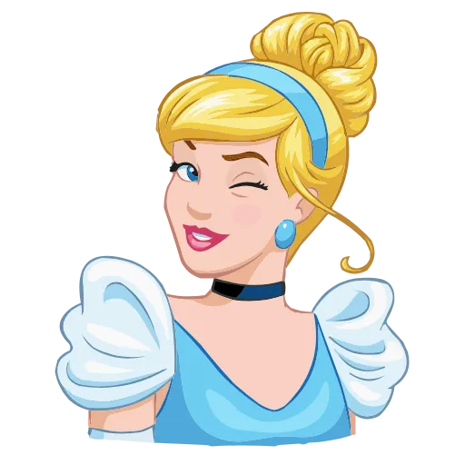 Стикер 15 Cinderella & Lucifer HD