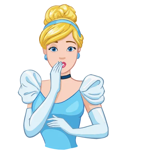 Стикер 11 Cinderella & Lucifer HD