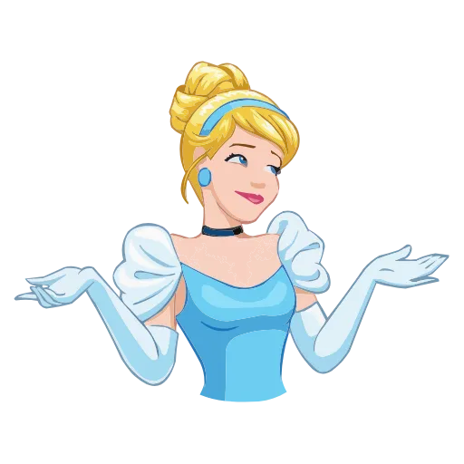 Стикер 21 Cinderella & Lucifer HD