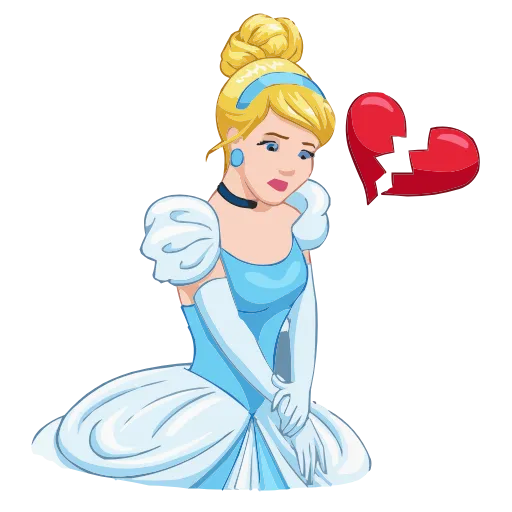 Стикер 35 Cinderella & Lucifer HD
