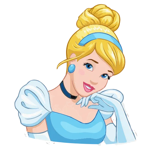 Стикер 28 Cinderella & Lucifer HD