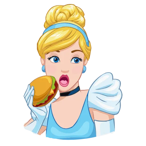 Стикер 37 Cinderella & Lucifer HD